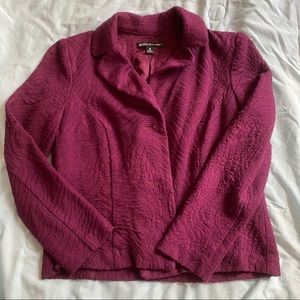 Briggs New York Purple Blazer